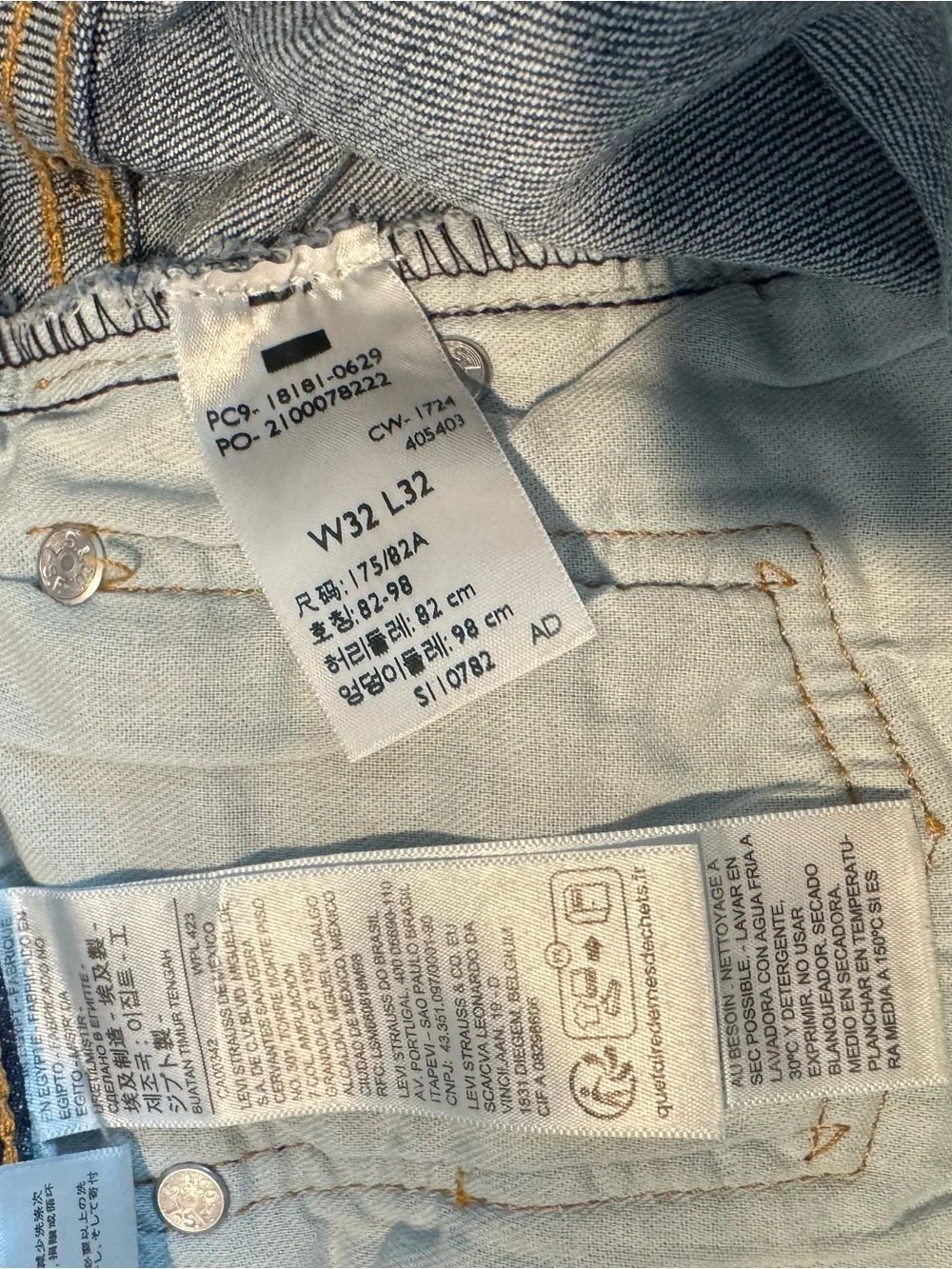 Mens Levi 541 Jeans
